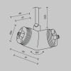 
                    Аксессуар Maytoni Technical CA018LWC-P-B        
    