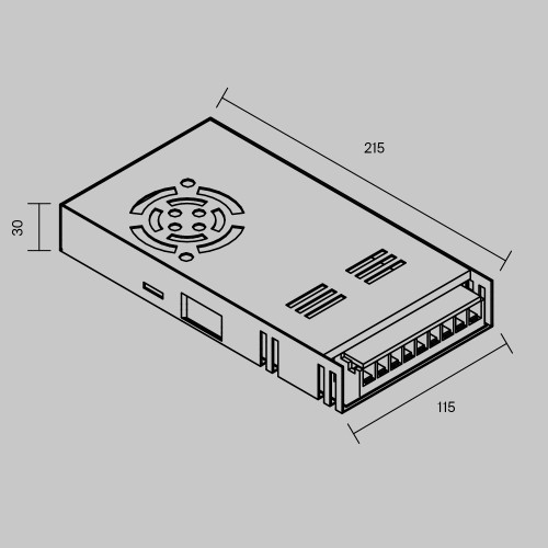 
                    Блок питания  Maytoni Led Strip 821020        
    