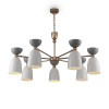 
                    Подвесная люстра Maytoni Cloches MOD113PL-07W        
    