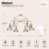 
                    Подвесная люстра Maytoni Void MOD030PL-06GR        
    