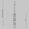 
                    Подвесной светильник Maytoni MOD381PL-L30CH3K        
    