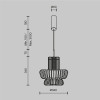 
                    Подвесной светильник Maytoni MOD465PL-L12BK3        
    