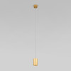 
                    Подвесной светодиодный светильник Eurosvet Piccolo 50248/1 LED золото        
    