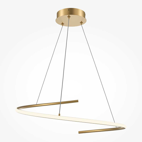
                    Подвесной светодиодный светильник Maytoni Curve MOD242PL-L33BSK        
    