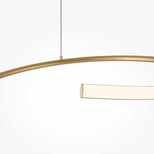 
                    Подвесной светодиодный светильник Maytoni Curve MOD242PL-L33BSK        
    