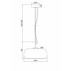 
                    Подвесной светодиодный светильник Maytoni Madmen MOD127PL-L6AM        
    