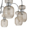 
                                            Потолочная люстра Escada Gloss 1141/8PL Chrome/Beige                    
                