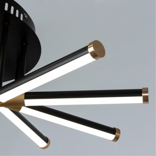
                    Потолочная светодиодная люстра Arte Lamp Fernando A2199PL-5BK        
    