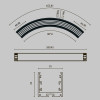 
                    Профиль радиусный Maytoni ALM-3535R-B-D-90°-0.8M        
    