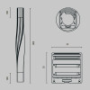 
                    Профиль радиусный Maytoni ALM-3535R-B-TR-90°-0.4M        
    