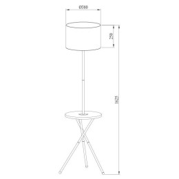 Торшер Arte Lamp Combo A2070PN-1BK
