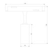 
                    Трековый светодиодный светильник Elektrostandard (Умный дом) Slim Magnetic Dim Cantors 85071/01 латунь a063531        
    