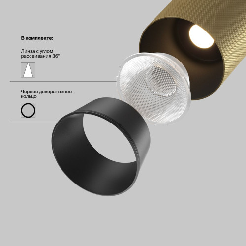 
                    Трековый светодиодный светильник Maytoni Technical Magnetic Exility Artisan TR097-2-12W3K-M-BMG        
    