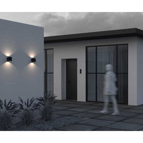 
                    Уличный настенный светильник Maytoni Outdoor Block O507WL-L10B3K        
    