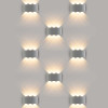 
                    Уличный настенный светодиодный светильник Elektrostandard 1551 Techno LED Twinky Trio a038417        
    