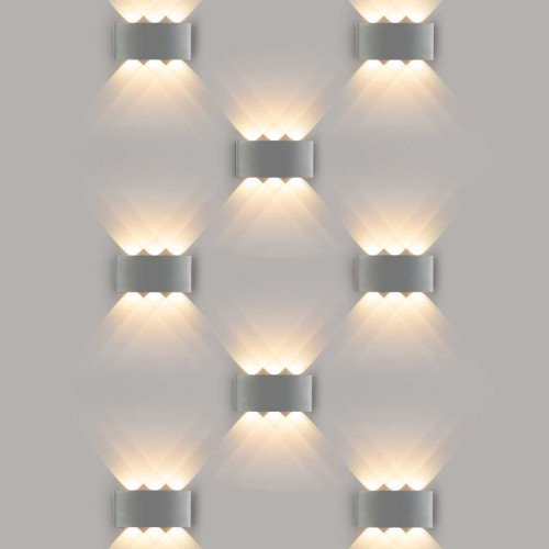 
                    Уличный настенный светодиодный светильник Elektrostandard 1551 Techno LED Twinky Trio a038417        
    