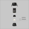 
                    Встраиваемый светильник Maytoni Technical DL123-10W-4K-B        
    