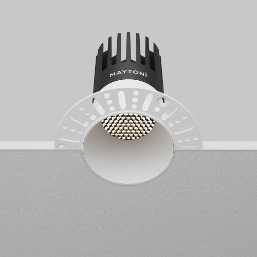 
                    Встраиваемый светильник Maytoni Technical Dip DL122-15W-4K-TRS-W        
    