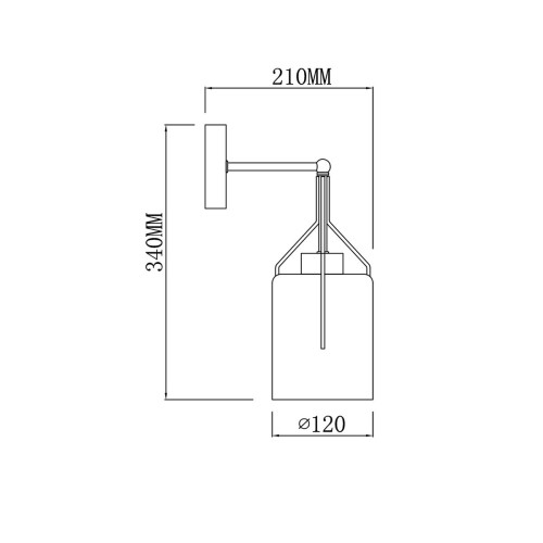 
                                            Бра Escada DIVITA 688/1A                    
                