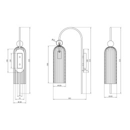 Бра Maytoni Antic MOD302WL-01GR