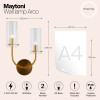
                    Бра Maytoni Arco MOD223WL-02BS        
    
