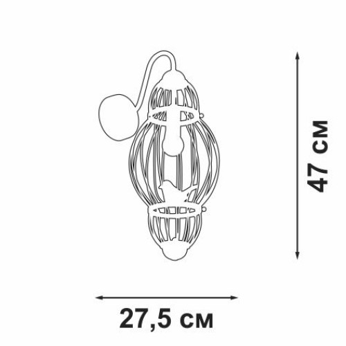 
                    Бра Vitaluce V3061-8/1A        
    