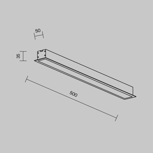 
                    Линейный светильник Maytoni Technical LL313002        
    