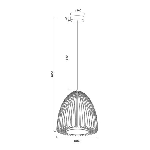 
                    Люстра подвесная Mantra Smart 9016        
    