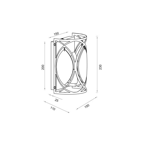 
                    Настенный светильник Vele Luce Angela VL3153W01        
    