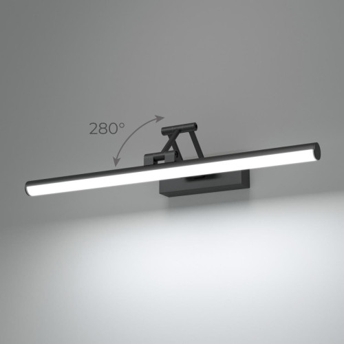 
                    Подсветка светодиодная для зеркал/картин Elektrostandard Monza 40128/LED черная a064137        
    
