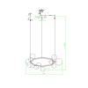 
                    Подвесная люстра Kink Light Иона 09408-15,19        
    