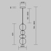 
                    Подвесной светильник Maytoni MOD307PL-L36B3K        
    