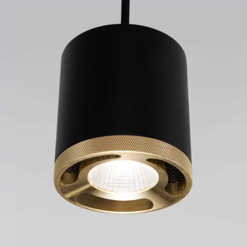
                    Подвесной светодиодный светильник Elektrostandard Lead 50243 LED черный a062413        
    