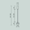 
                    Подвесной светодиодный светильник Maytoni Area MOD295PL-L20BS3K        
    
