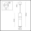 
                    Подвесной светодиодный светильник Odeon Light L-vision Sakra 4073/5L        
    