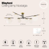 
                    Потолочная люстра Maytoni Nostalgia MOD048CL-06G        
    