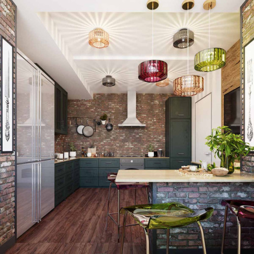 
                    Потолочный светильник Odeon Light Pendant Binga 4746/1C        
    
