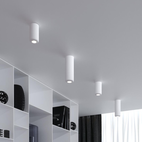 
                    Потолочный светодиодный светильник Elektrostandard Onde 25045/LED 10W 4000K белый a064197        
    