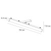 
                    Трековый светодиодный светильник Arte Lamp Rapid A1165PL-1BK        
    