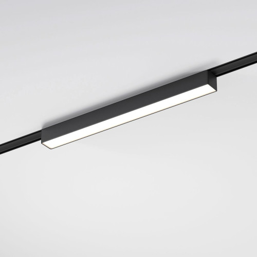 
                    Трековый светодиодный светильник Elektrostandard Flat Magnetic Vision 85088/01 черный a063693        
    