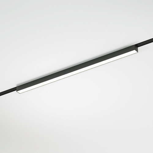 
                    Трековый светодиодный светильник Elektrostandard Flat Magnetic Vision 85089/01 черный a063694        
    