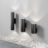 
                    Уличный настенный светильник Maytoni Outdoor Shim O514WL-L15B3K        
    