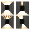 
                    Уличный настенный светодиодный светильник Arte Lamp Algol A5640AL-2BK        
    