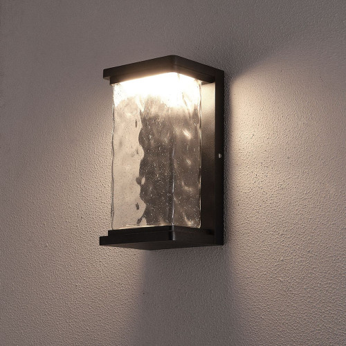 
                    Уличный настенный светодиодный светильник Arte Lamp Atlantis A2313AL-1BK        
    