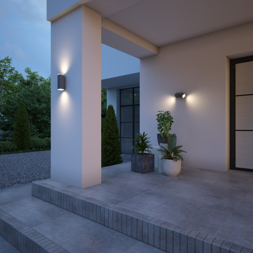 
                    Уличный настенный светодиодный светильник Novotech Street Kaimas 357829        
    