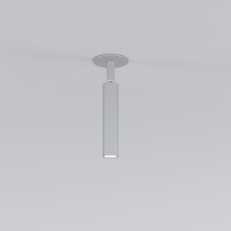 Встраиваемый светодиодный спот Elektrostandard Diffe 25027/Led серебряный a058213