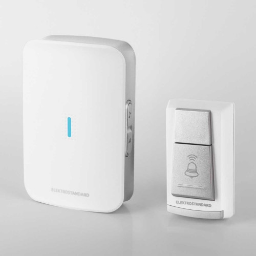 
                    Звонок беспроводной Elektrostandard DBQ19M WL 36M IP44 белый a044637        
    