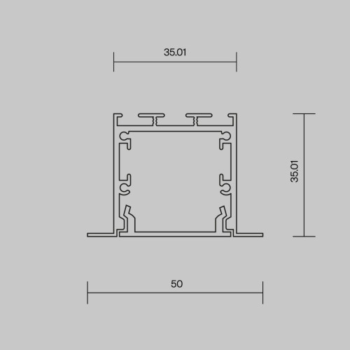 
                    Алюминиевый профиль встраиваемый Maytoni Led Strip 632012        
    