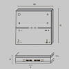 
                    Беспроводная панель управления Maytoni Lighting control Zigbee DRC035-Z-8-W        
    