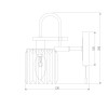 
                    Бра Eurosvet Tenia 70090/1 черный        
    